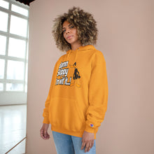 Load image into Gallery viewer, Champion Hoodie - Genius Duck Damn Skippy Design
