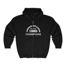 Load image into Gallery viewer, Jordan Bulldog Heavy Blend™ Full Zip Hooded Sweatshirt
