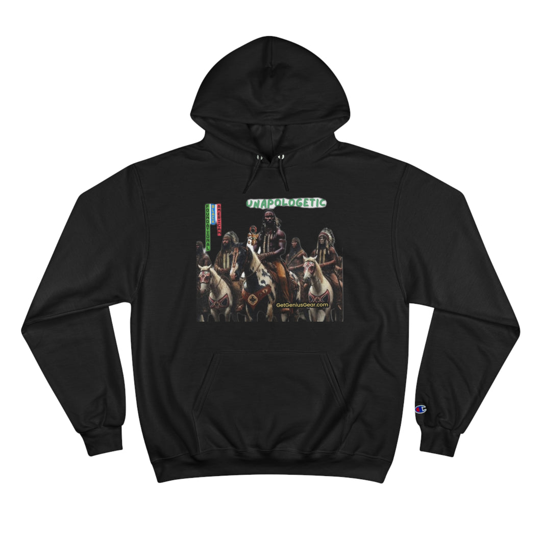 Champion Hoodie - Unapologetic Black Indians