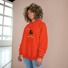Load image into Gallery viewer, Champion Hoodie - Genius Duck Damn Skippy Design
