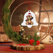 Load image into Gallery viewer, Genius Bear Metal Ornaments
