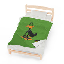 Load image into Gallery viewer, Genius Duck Velveteen Plush Blanket
