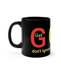 Load image into Gallery viewer, Genius Mug (black, red, gold, green)
